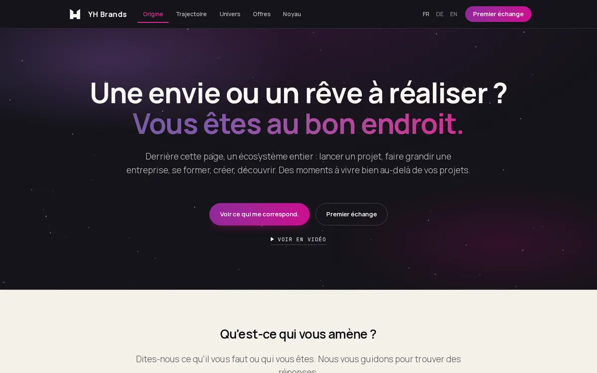 Page d’accueil de yanhaltey.com